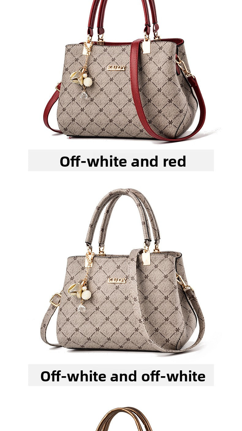 Large-Capacity Women's Handbags - Stylish Mommy Bags, Trendy and Elegant Shoulder/Crossbody Bags for Mothers and Grandmothers