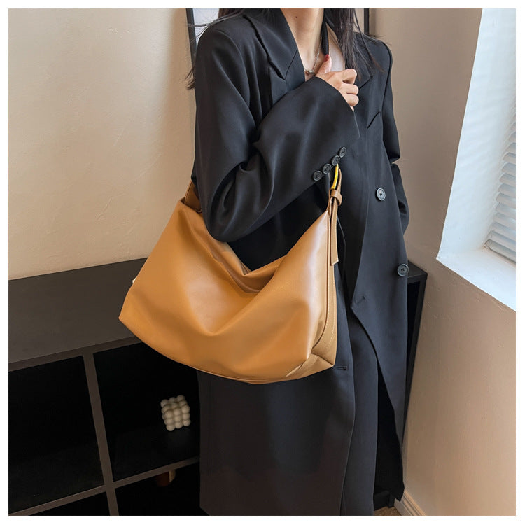 Korean Retro Bag New Fashion Trendy Single Shoulder Bag Versatile Elegant Crossbody Underarm Bag