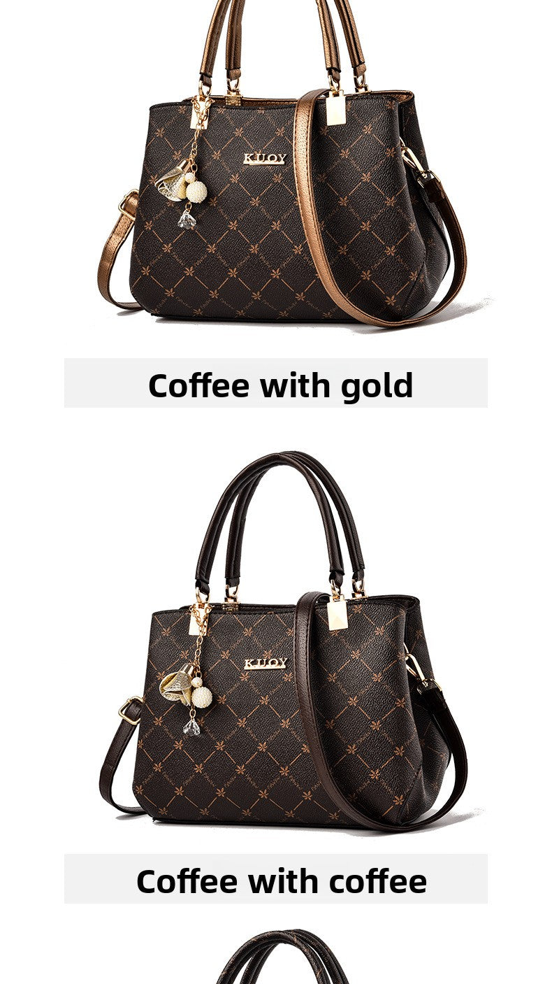 Large-Capacity Women's Handbags - Stylish Mommy Bags, Trendy and Elegant Shoulder/Crossbody Bags for Mothers and Grandmothers