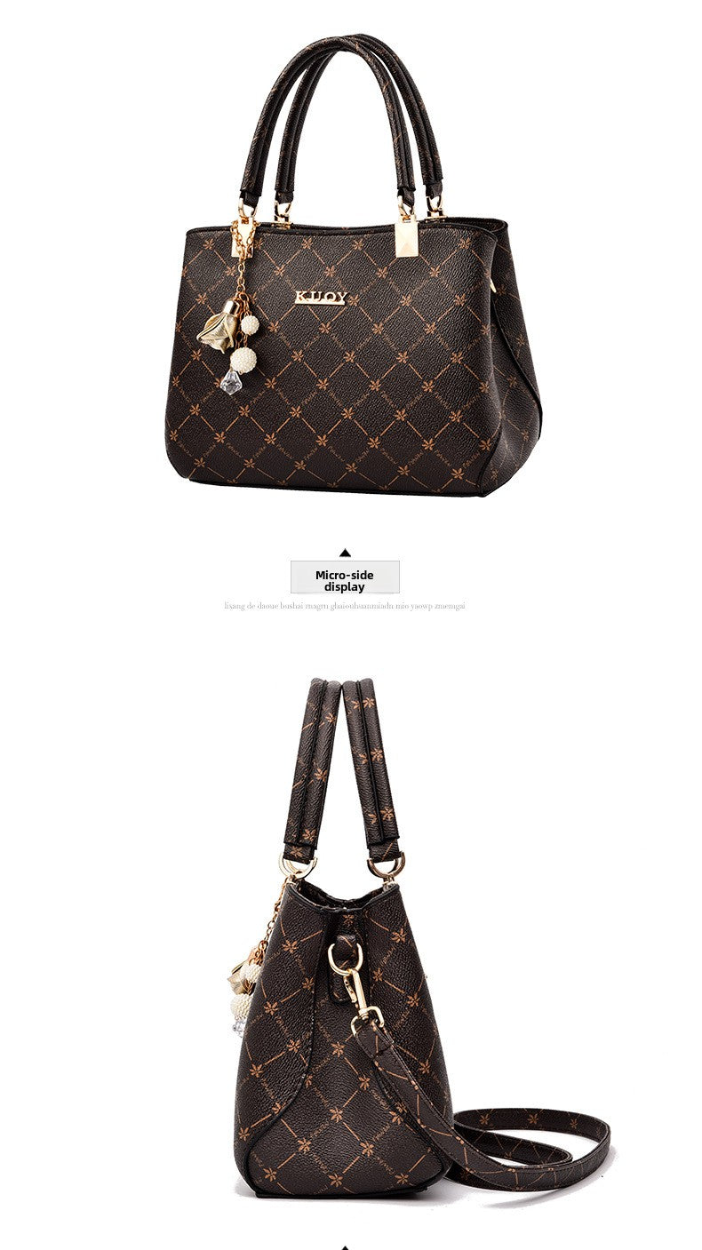 Large-Capacity Women's Handbags - Stylish Mommy Bags, Trendy and Elegant Shoulder/Crossbody Bags for Mothers and Grandmothers
