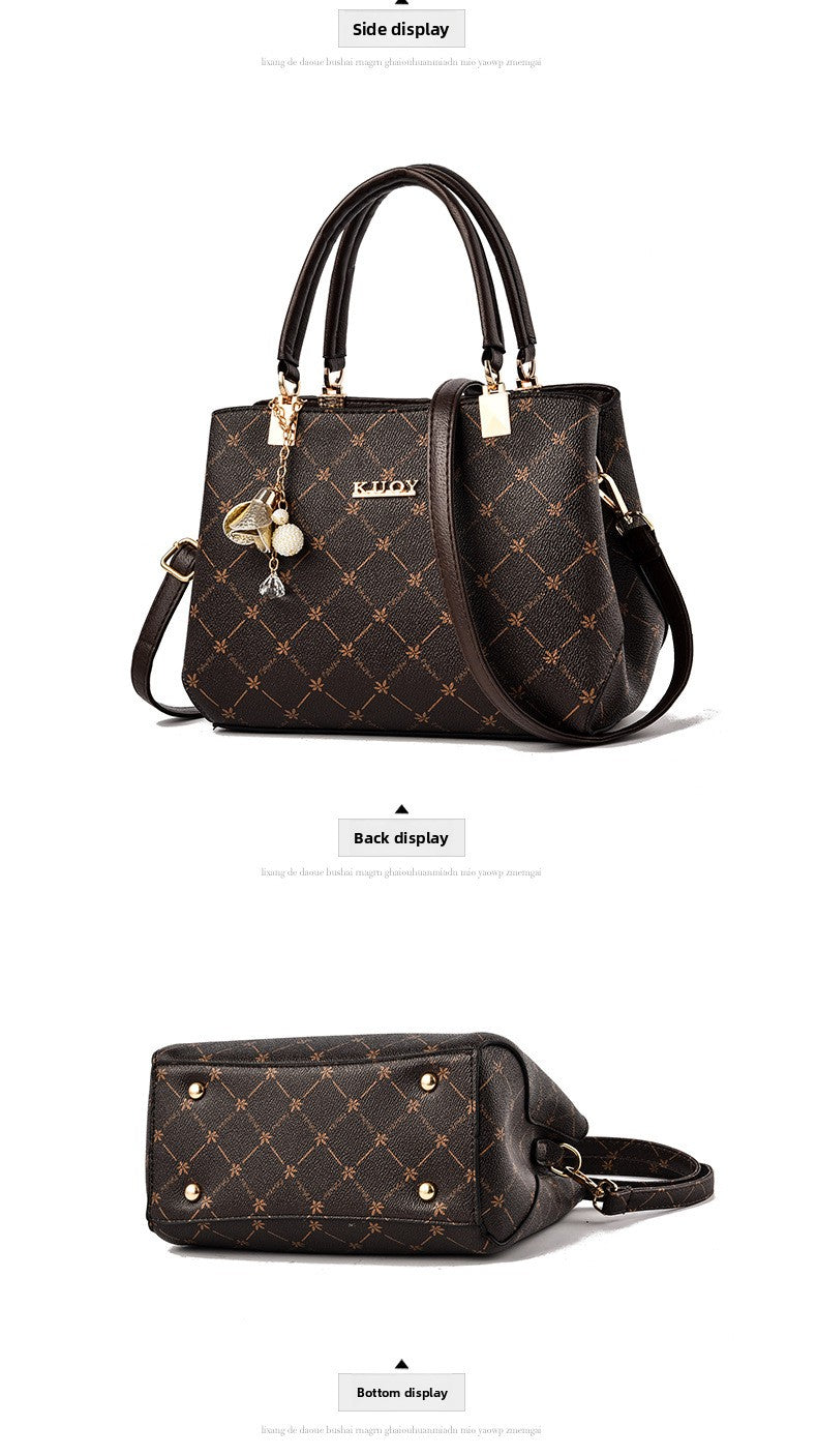 Large-Capacity Women's Handbags - Stylish Mommy Bags, Trendy and Elegant Shoulder/Crossbody Bags for Mothers and Grandmothers