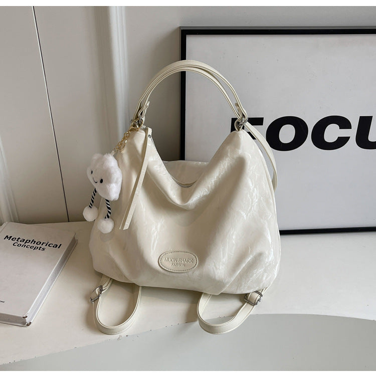 Large Capacity Commuter Tote Bag High-End Feel Backpack Versatile Shoulder Bag Travel Backpack