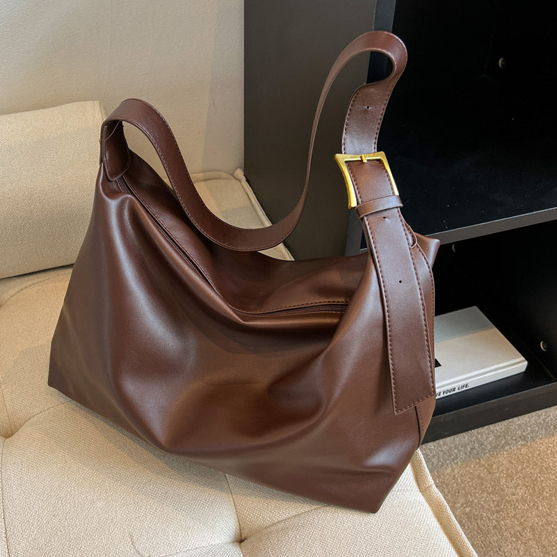 Korean Retro Bag New Fashion Trendy Single Shoulder Bag Versatile Elegant Crossbody Underarm Bag