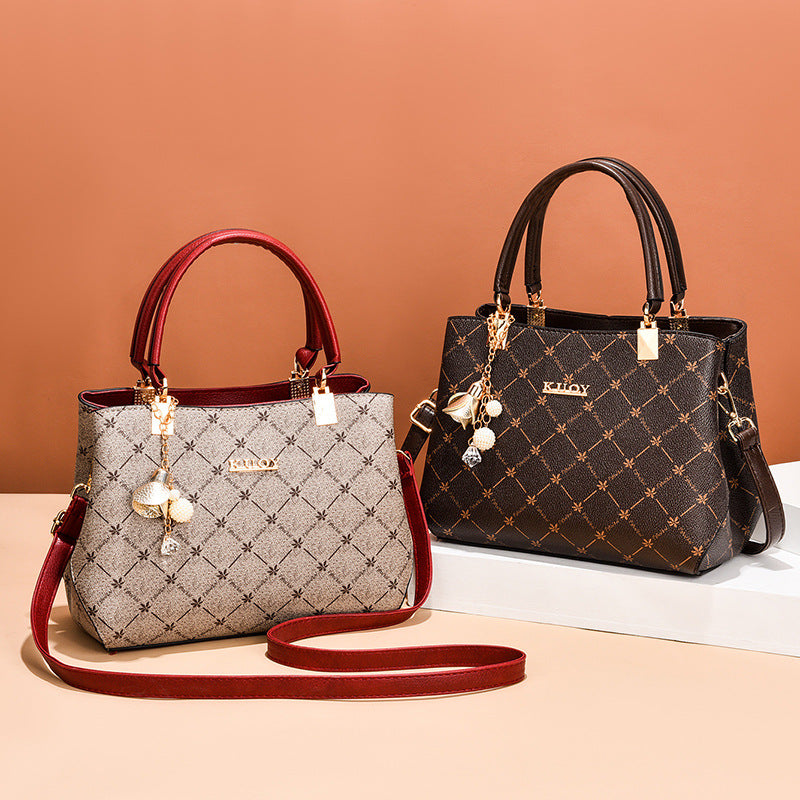 Large-Capacity Women's Handbags - Stylish Mommy Bags, Trendy and Elegant Shoulder/Crossbody Bags for Mothers and Grandmothers