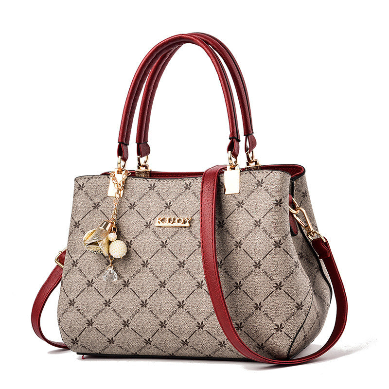 Large-Capacity Women's Handbags - Stylish Mommy Bags, Trendy and Elegant Shoulder/Crossbody Bags for Mothers and Grandmothers