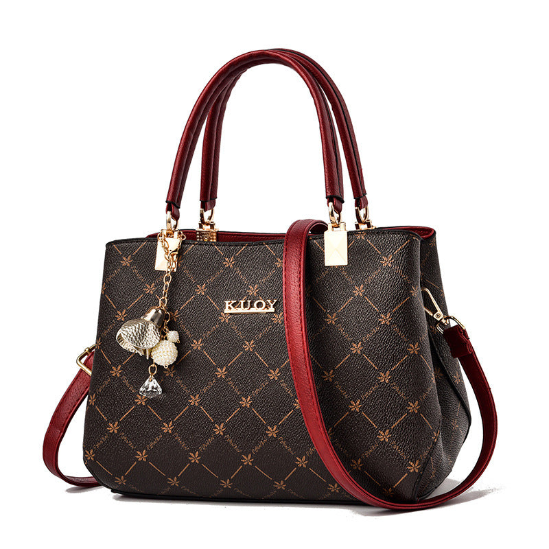 Large-Capacity Women's Handbags - Stylish Mommy Bags, Trendy and Elegant Shoulder/Crossbody Bags for Mothers and Grandmothers