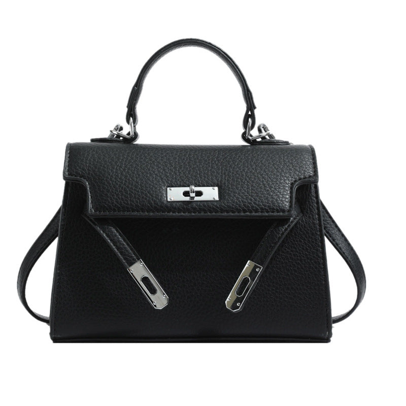 High-end Light Luxury Niche Soft Leather Crossbody Bag Fashion Handbag Underarm Bag