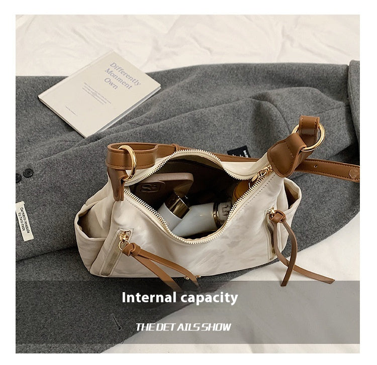 Casual Commuting Large Capacity Bag. High-end Versatile Crossbody Bag Fashionable Shoulder Underarm Bag
