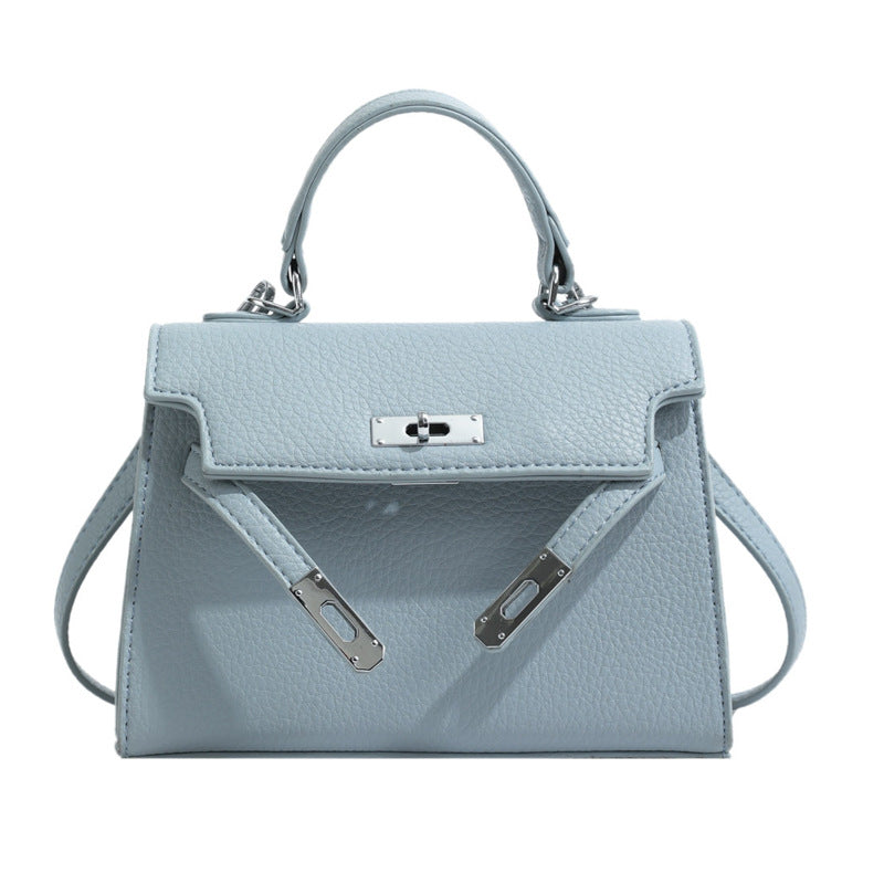 High-end Light Luxury Niche Soft Leather Crossbody Bag Fashion Handbag Underarm Bag