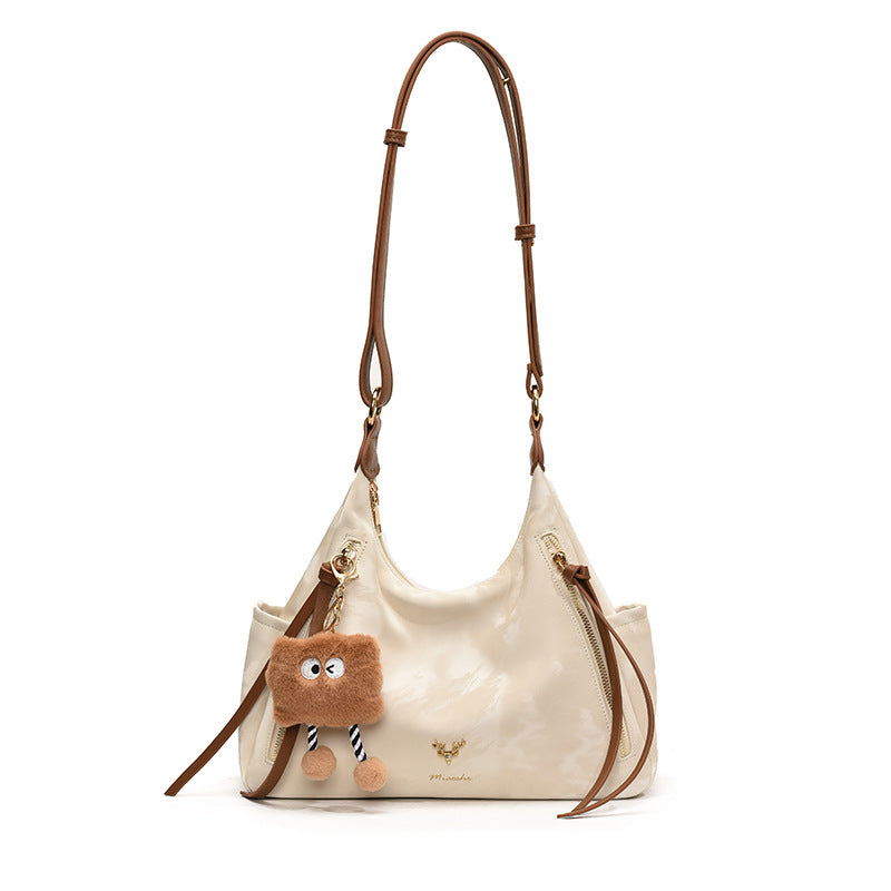 Casual Commuting Large Capacity Bag. High-end Versatile Crossbody Bag Fashionable Shoulder Underarm Bag