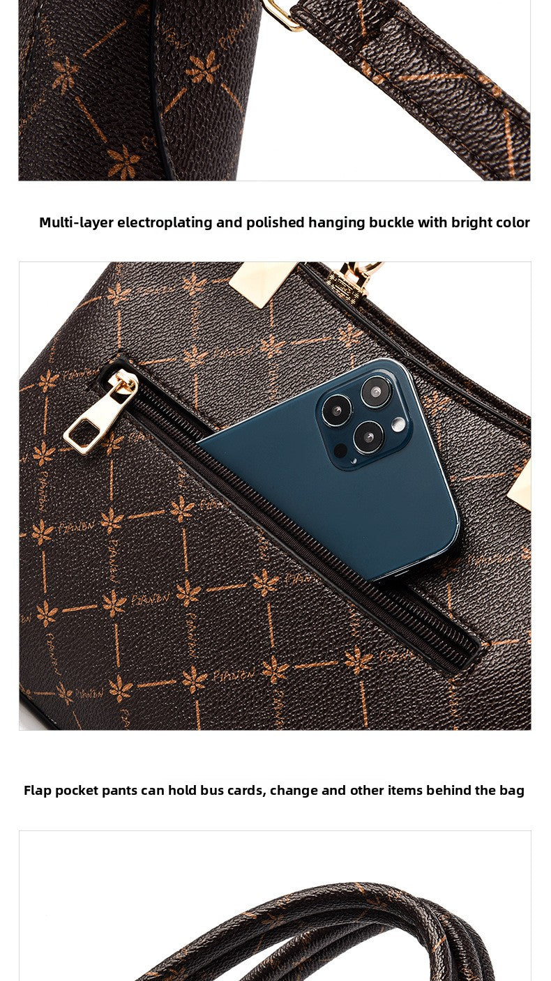 Large-Capacity Women's Handbags - Stylish Mommy Bags, Trendy and Elegant Shoulder/Crossbody Bags for Mothers and Grandmothers