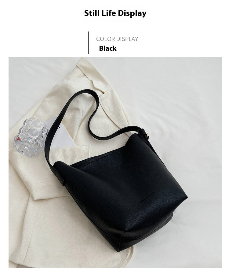 This Year's Trend Retro Small Bag New Women's Bag High-End Crossbody Bag Niche Design Super Popular Bucket Bag