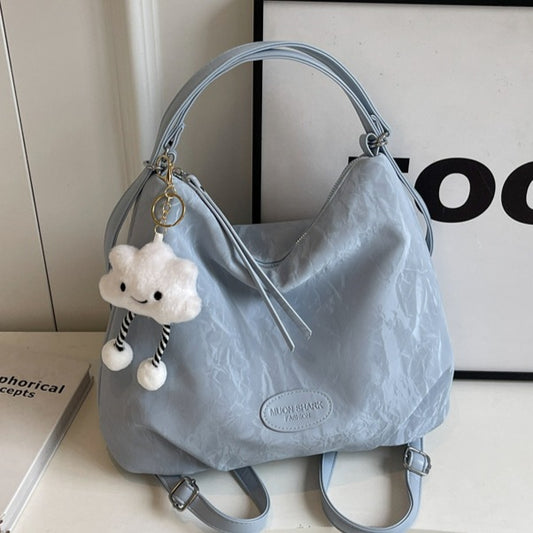 Large Capacity Commuter Tote Bag High-End Feel Backpack Versatile Shoulder Bag Travel Backpack