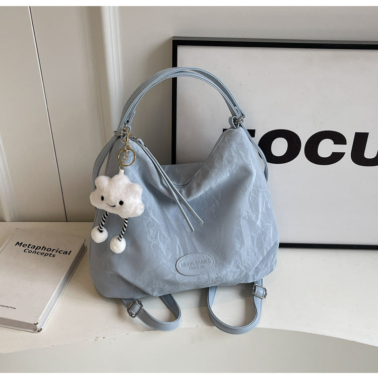 Large Capacity Commuter Tote Bag High-End Feel Backpack Versatile Shoulder Bag Travel Backpack