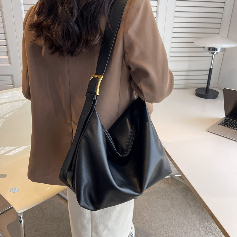 Korean Retro Bag New Fashion Trendy Single Shoulder Bag Versatile Elegant Crossbody Underarm Bag