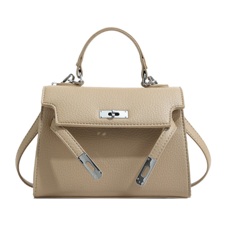 High-end Light Luxury Niche Soft Leather Crossbody Bag Fashion Handbag Underarm Bag