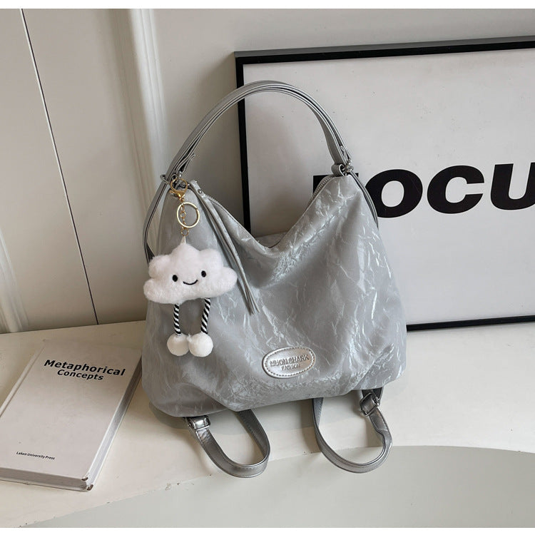 Large Capacity Commuter Tote Bag High-End Feel Backpack Versatile Shoulder Bag Travel Backpack