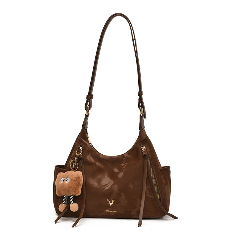 Casual Commuting Large Capacity Bag. High-end Versatile Crossbody Bag Fashionable Shoulder Underarm Bag