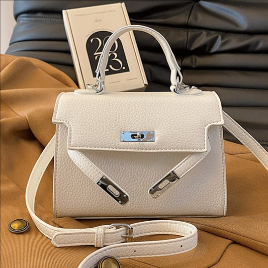 High-end Light Luxury Niche Soft Leather Crossbody Bag Fashion Handbag Underarm Bag