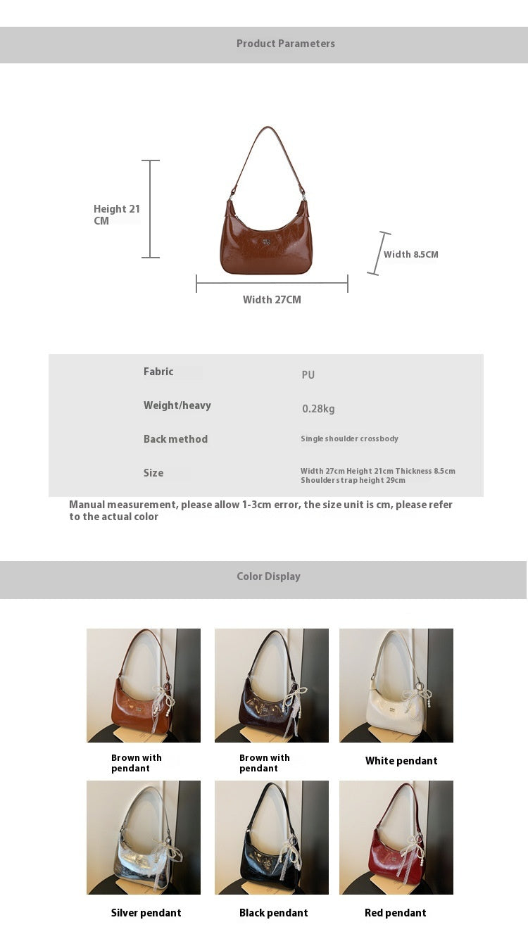 High-end Niche Underarm Bag Stylish Shoulder Bag