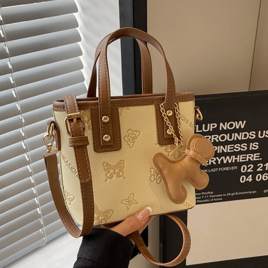 French Niche Fashion Handbag High-Quality Texture Crossbody Bag Casual Versatile Bucket Bag