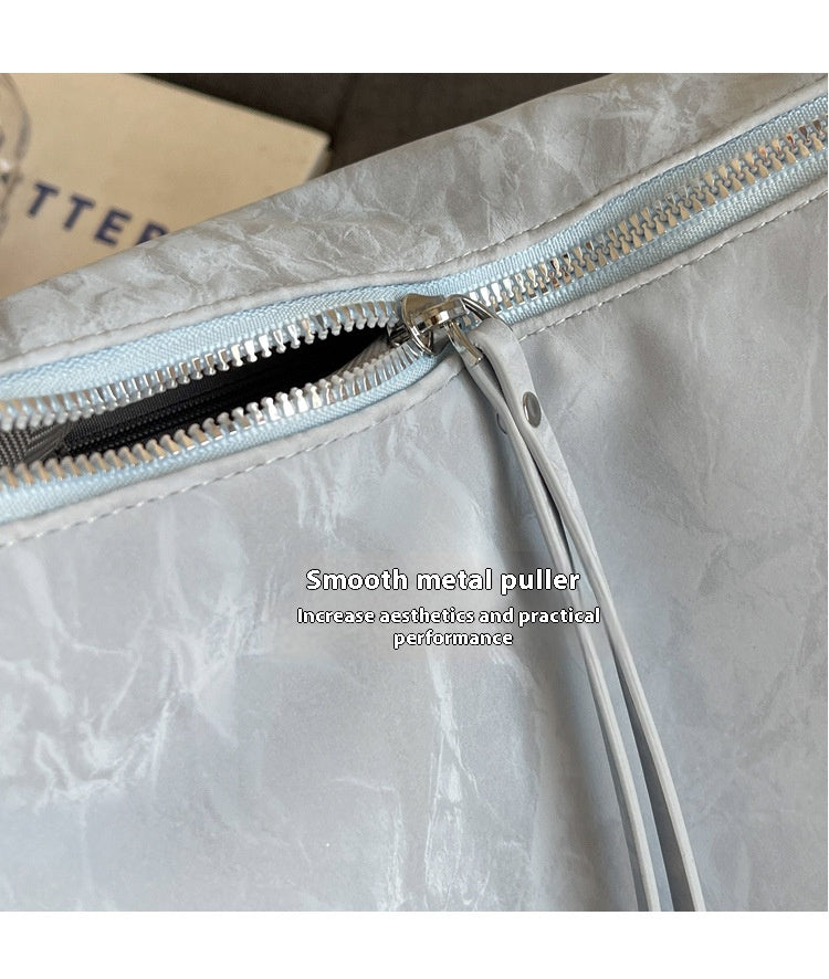 Large Capacity Commuter Tote Bag High-End Feel Backpack Versatile Shoulder Bag Travel Backpack