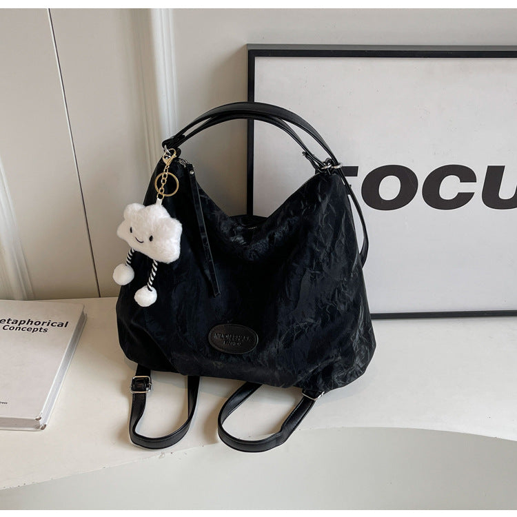 Large Capacity Commuter Tote Bag High-End Feel Backpack Versatile Shoulder Bag Travel Backpack