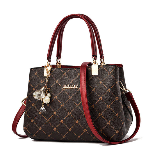 Large-Capacity Women's Handbags - Stylish Mommy Bags, Trendy and Elegant Shoulder/Crossbody Bags for Mothers and Grandmothers