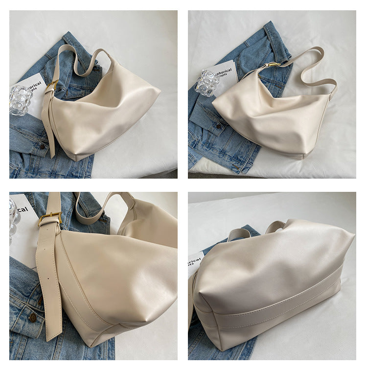 Korean Retro Bag New Fashion Trendy Single Shoulder Bag Versatile Elegant Crossbody Underarm Bag