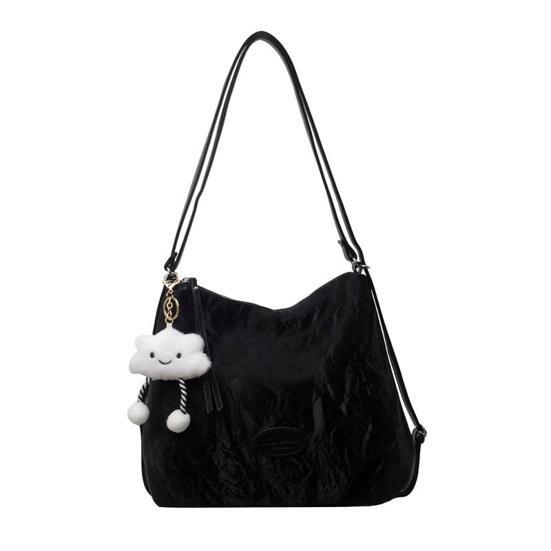 Large Capacity Commuter Tote Bag High-End Feel Backpack Versatile Shoulder Bag Travel Backpack