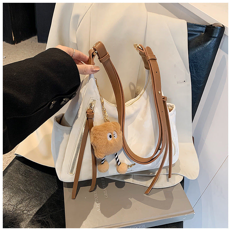 Casual Commuting Large Capacity Bag. High-end Versatile Crossbody Bag Fashionable Shoulder Underarm Bag