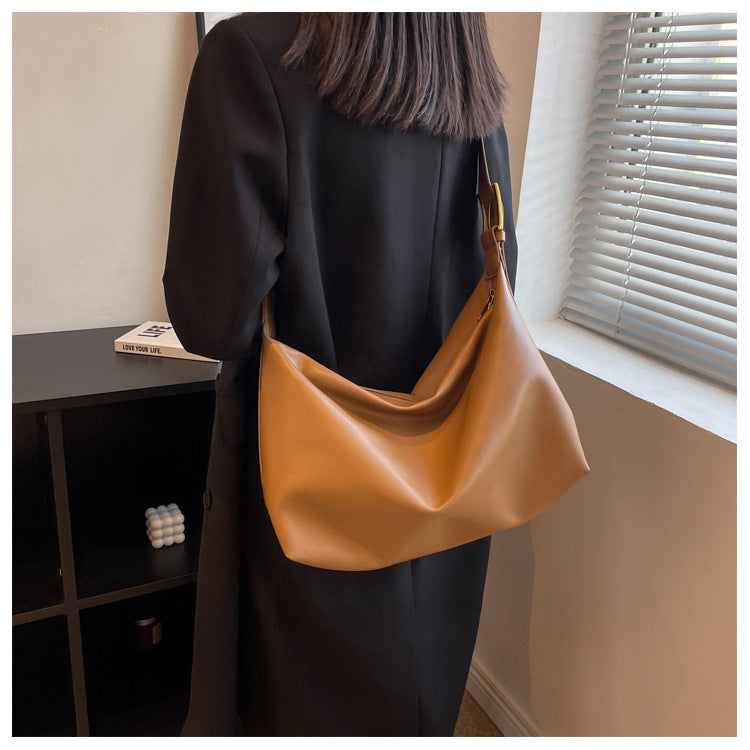 Korean Retro Bag New Fashion Trendy Single Shoulder Bag Versatile Elegant Crossbody Underarm Bag