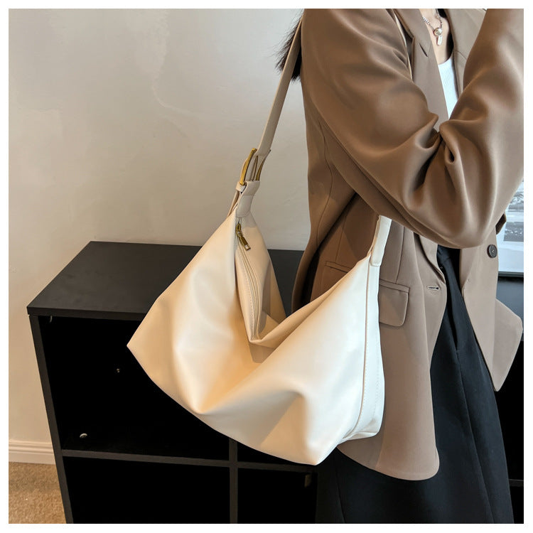 Korean Retro Bag New Fashion Trendy Single Shoulder Bag Versatile Elegant Crossbody Underarm Bag