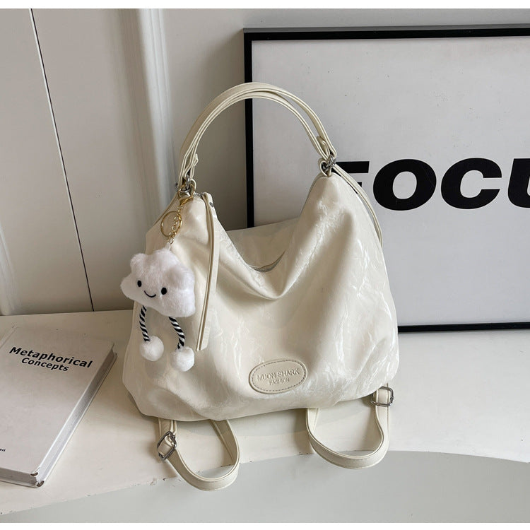 Large Capacity Commuter Tote Bag High-End Feel Backpack Versatile Shoulder Bag Travel Backpack