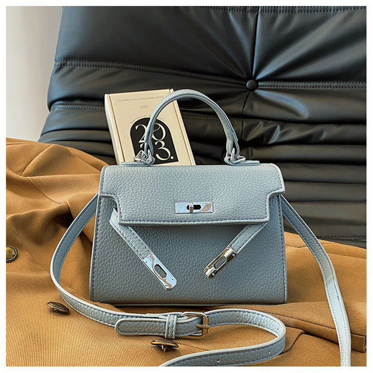 High-end Light Luxury Niche Soft Leather Crossbody Bag Fashion Handbag Underarm Bag