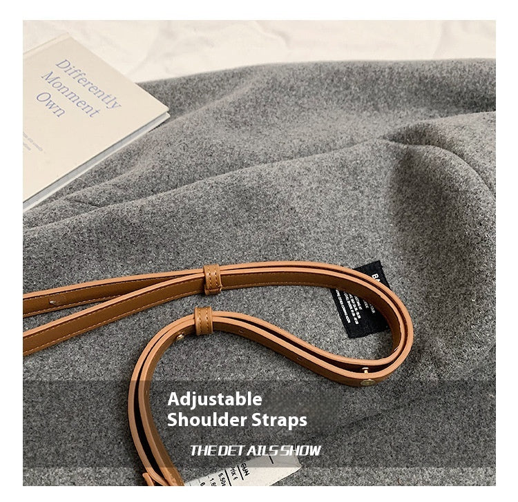 Casual Commuting Large Capacity Bag. High-end Versatile Crossbody Bag Fashionable Shoulder Underarm Bag
